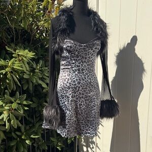 Dollskill dress and shrug nwt